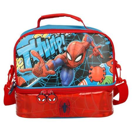 Spiderman - Dwukomorowa torba termiczna