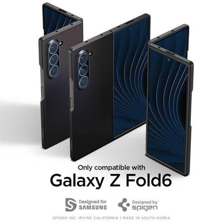 Spigen Airskin - Etui do Samsung Galaxy Z Fold 6 (Black)