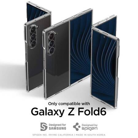 Spigen Airskin - Etui do Samsung Galaxy Z Fold 6 (Crystal Clear)