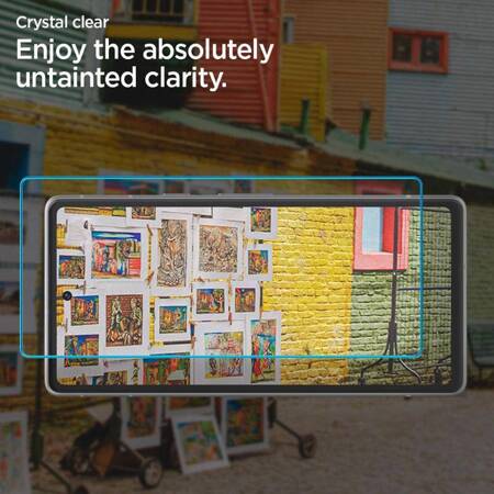 Spigen Alm Glass FC 2-Pack - Szkło hartowane do Google Pixel 7A (Przezroczysty)