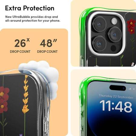 Spigen Cyrill Cecile - Etui do iPhone 15 Pro Max (Flower Garden)