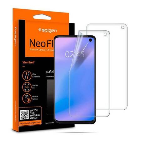 Spigen Folia Neo Flex HD Samsung G973 S10 2szt aplikacja na mokro 605FL25696
