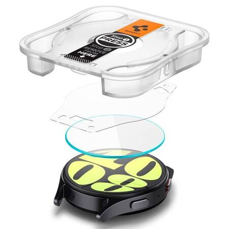 Spigen GLAS.TR EZ FIT 2-Pack - Szkło hartowane do Samsung Galaxy Watch 7 40 mm (2 szt)