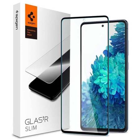 Spigen Glas FC Samsung S20 FE Black szkło hartowane czarne AGL02200