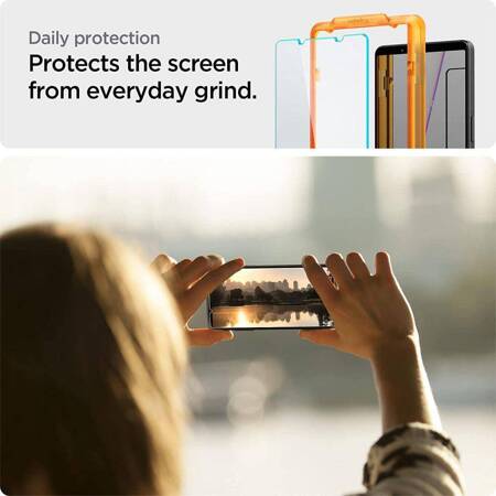 Spigen Glas.TR EZ Fit - Szkło hartowane do Sony Xperia 1 V 2 sztuki
