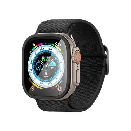 Spigen Glas.TR Slim Pro - Szkło hartowane do Apple Watch Ultra 49 mm (Czarny)