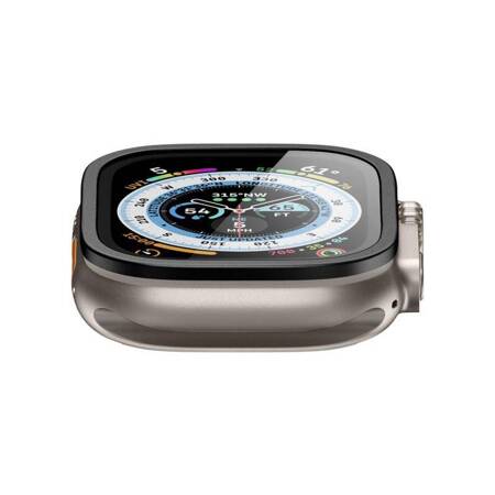 Spigen Glas.TR Slim Pro - Szkło hartowane do Apple Watch Ultra 49 mm (Czarny)