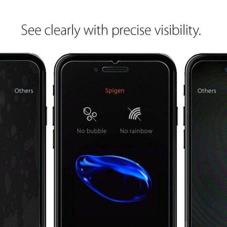 Spigen Glas.TR Slim – Szkło hartowane do Apple iPhone SE (2022 / 2020) / 8 / 7