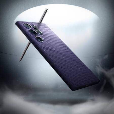 Spigen Liquid Air - Etui do Samsung Galaxy S24 Ultra (Deep Purple)