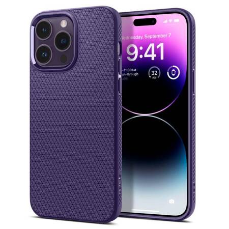 Spigen Liquid Air - Etui do iPhone 14 Pro (fioletowy)