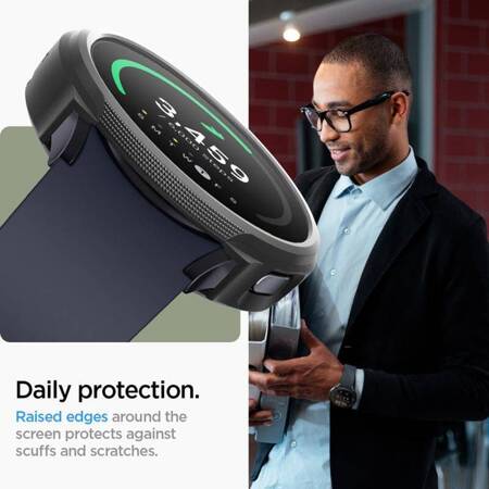 Spigen Liquid Air - Obudowa do Samsung Galaxy Watch 7 40 mm (Matte Black)