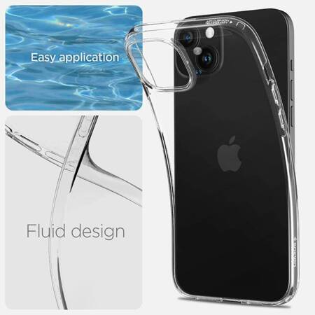 Spigen Liquid Crystal - Etui do iPhone 15 Plus (Przezroczysty)