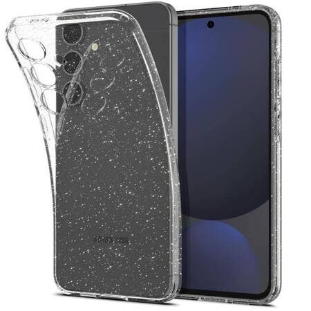 Spigen Liquid Crystal Glitter - Etui do Samsung Galaxy S24 FE (Przezroczysty)