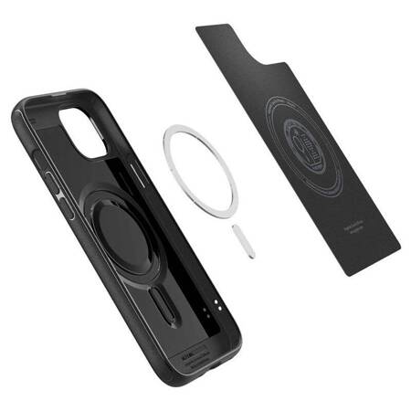 Spigen Mag Armor MagSafe - Etui do iPhone 15 Plus (Matte Black)