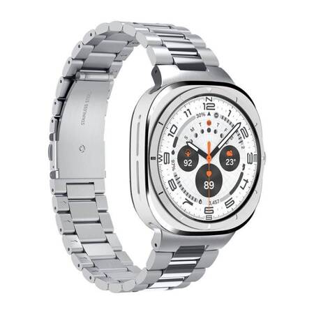 Spigen Modern Fit Band - Bransoleta do Samsung Galaxy Watch Ultra 47 mm (Srebrny)