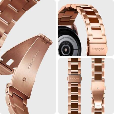 Spigen Modern Fit Band Samsung Galaxy Watch 3 41mm różowo-złoty/rose gold 600WB24982