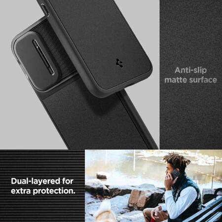 Spigen Optik Armor - Etui do Samsung Galaxy A54 5G (Czarny)