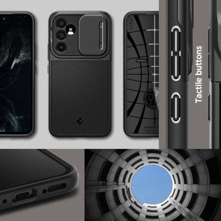 Spigen Optik Armor - Etui do Samsung Galaxy A54 5G (Czarny)