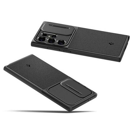 Spigen Optik Armor - Etui do Samsung Galaxy S24 Ultra (Czarny)