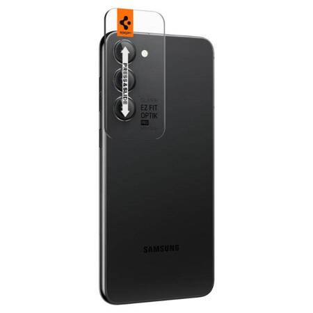 Spigen Optik Pro Camera Sam S23/S23+ 2szt./2pcs czarny/black AGL05962