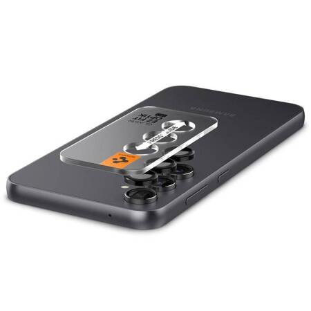 Spigen Optik.TR EZ Fit Camera Lens Protector - Szkło ochronne na obiektyw do Samsung Galaxy S23 FE (2 szt) (Czarny)