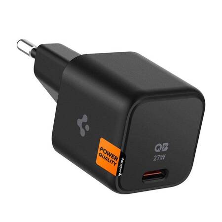 Spigen PE2103 ArcStation - Ładowarka sieciowa USB-C PD 27W (Czarny)