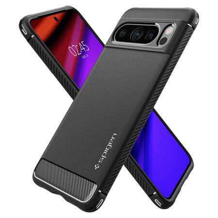 Spigen Rugged Armor - Etui do Google Pixel 8 Pro (Czarny)