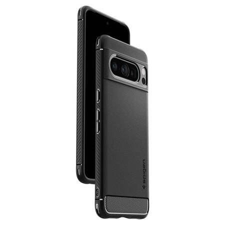 Spigen Rugged Armor - Etui do Google Pixel 8 Pro (Czarny)