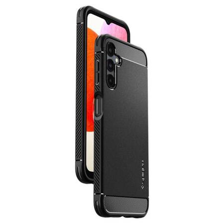 Spigen Rugged Armor - Etui do Samsung Galaxy A14 4G / LTE (Czarny)