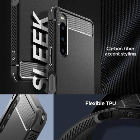 Spigen Rugged Armor - Etui do Sony Xperia 10 V (Czarny)