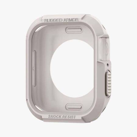 Spigen Rugged Armor - Obudowa do Apple Watch 4/5/6/7/8/9/SE 44/45 mm (Dune Beige)