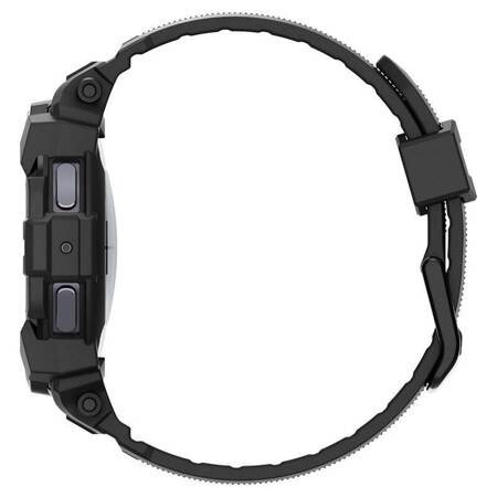 Spigen Rugged Armor Pro - Pasek + etui do Samsung Galaxy Watch 7 44 mm (Matte Black)