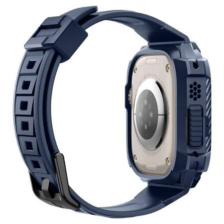 Spigen Rugged Armor Pro - Pasek z obudową do Apple Watch Ultra 49 mm (Navy Blue)