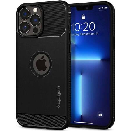 Spigen Rugged Armor iPhone 13 Pro 6.1" czarny/black matte ACS03257