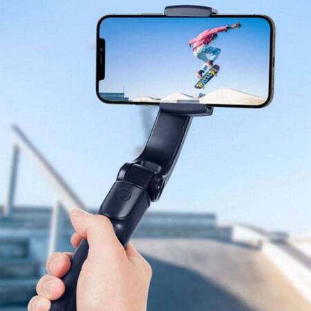 Spigen S610W - Uchwyt selfie stick / gimbal (Czarny)