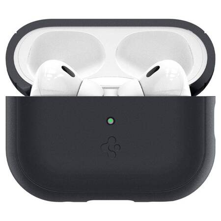 Spigen Silicone Fit Strap -  Etui do Apple AirPods Pro 1 / 2 (Czarny)