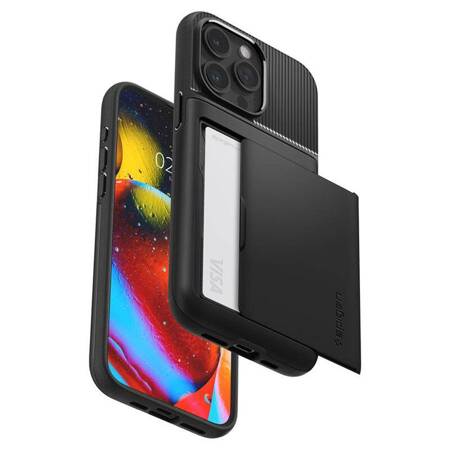 Spigen Slim Armor CS - Etui do iPhone 15 Pro (Czarny)