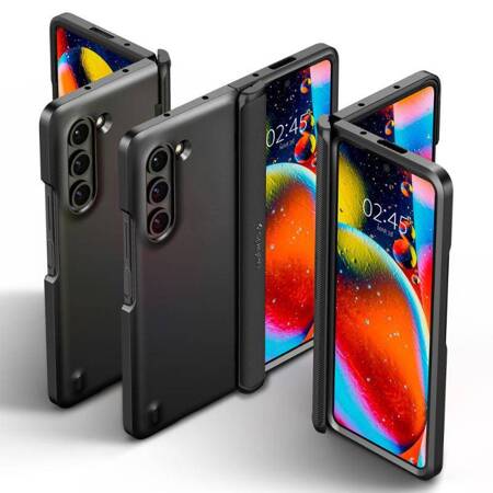 Spigen Slim Armor Pro - Etui do Samsung Galaxy Z Fold 5 (Czarny)