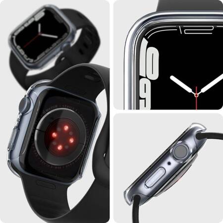 Spigen Thin Fit Apple Watch 7 45mm przezroczysty/crystal clear ACS04179