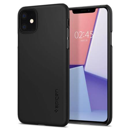 Spigen Thin Fit – Etui do iPhone 11 (Czarny)