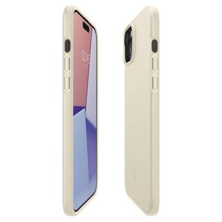 Spigen Thin Fit - Etui do iPhone 15 (Beżowy)