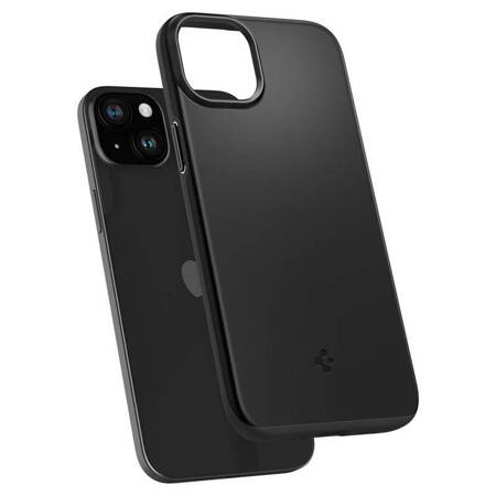 Spigen Thin Fit - Etui do iPhone 15 Plus (Czarny)