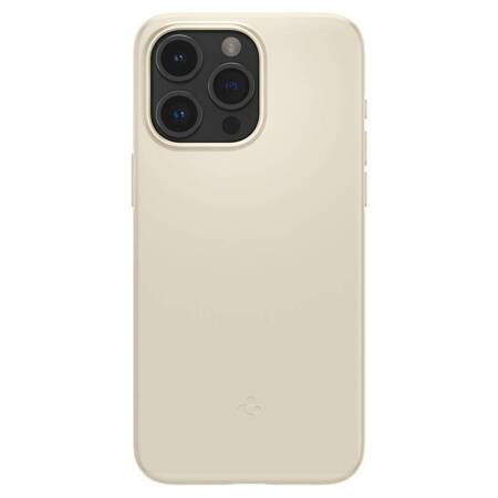 Spigen Thin Fit - Etui do iPhone 15 Pro (Beżowy)