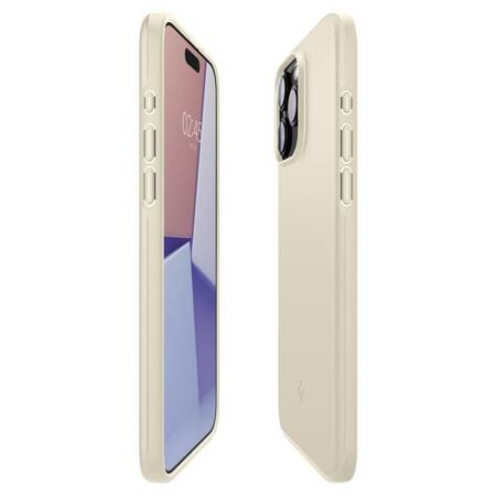 Spigen Thin Fit - Etui do iPhone 15 Pro (Beżowy)