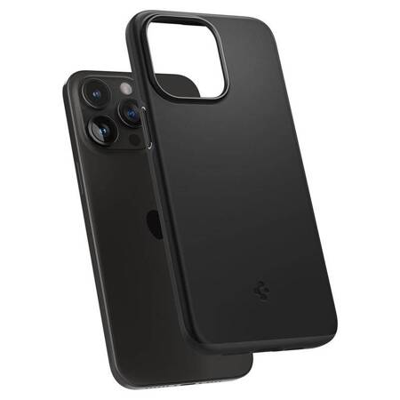 Spigen Thin Fit - Etui do iPhone 15 Pro Max (Czarny)