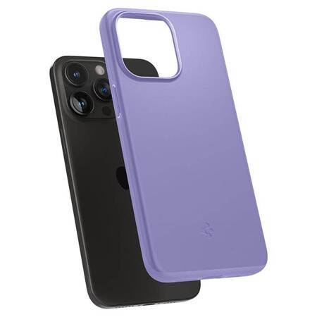 Spigen Thin Fit - Etui do iPhone 15 Pro Max (Fioletowy)