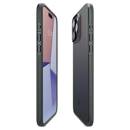 Spigen Thin Fit - Etui do iPhone 15 Pro (Zielony)