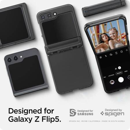 Spigen Thin Fit Pro - Etui do Samsung Galaxy Z Flip 5 (Frost Grey)