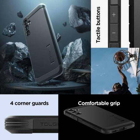 Spigen Tough Armor - Etui do Samsung Galaxy A34 5G (Czarny)