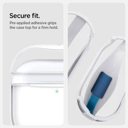 Spigen Ultra Hybrid - Etui do Apple AirPods 4 (Jet White)